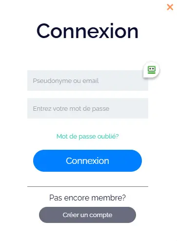 Connexion des membres du SevenPlay Casino